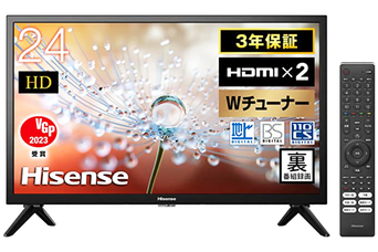 24V型、1万円台から！テレビはコンパクト＆ミニマルな「あえての小型」が最高だ【Amazon新生活セール】