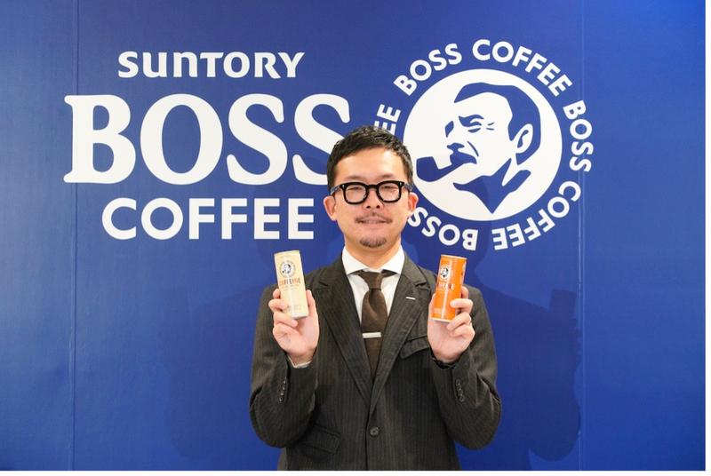 新商品「ボス カフェイン」を発表したサントリー食品インターナショナルのSBFジャパン ブランド開発事業部 課長の大塚匠氏