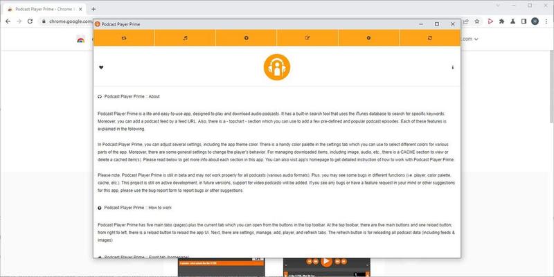 Podcast Player Prime