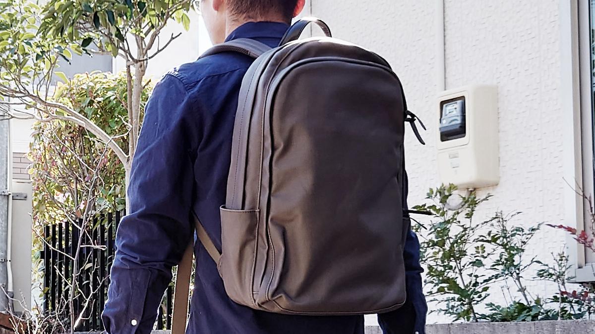 1000日、いや3000日持ちそう。毎日使える超撥水＆タフな「センニチ帆布 