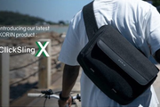海外旅行にもいかが？ 防刃や撥水性能を備えたスリングバッグ「Click Sling X」の先行販売が終了間近