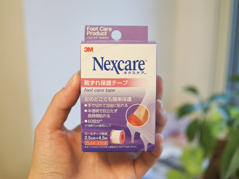【商品名】ネクスケア 「靴ずれ保護テープ4.5M」 549円(税込)※記事公開時のAmazon販売価格
