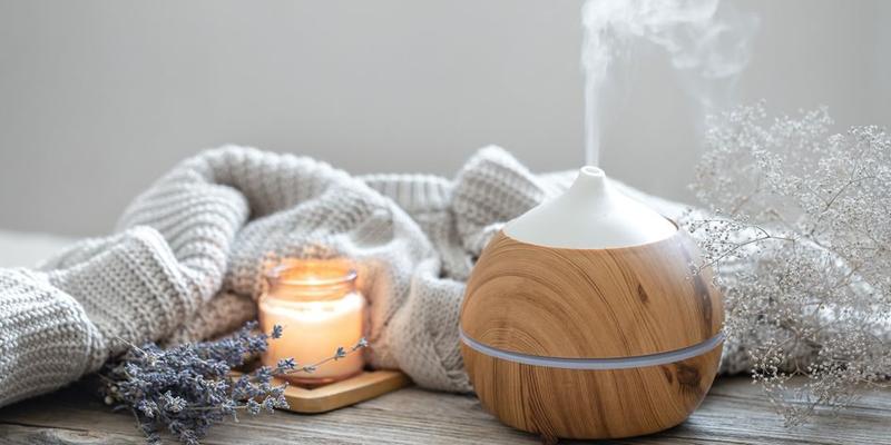 エッセンシャルオイルディフューザーと加湿器