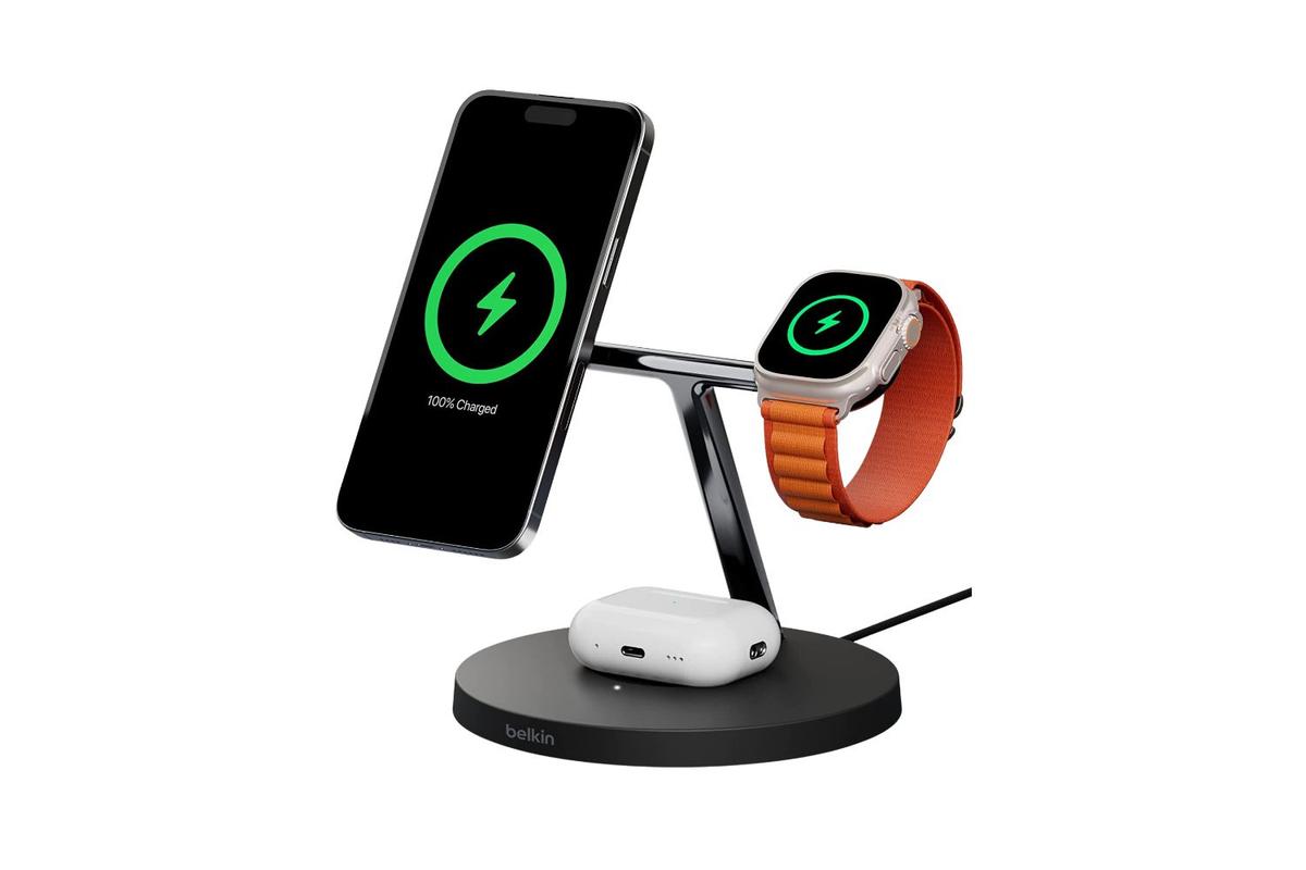 まるで彫刻のような美しさ。高速充電できて高級感も備えたBelkinの「3 