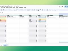 Googleスプレッドシートで読書管理がはかどる！効率的なオススメ活用術を伝授 | ライフハッカー・ジャパン