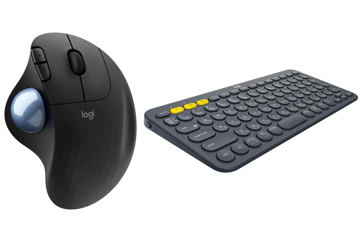 Amazonセール】仕事環境のアプデといえば！ロジクールのトラックボール 