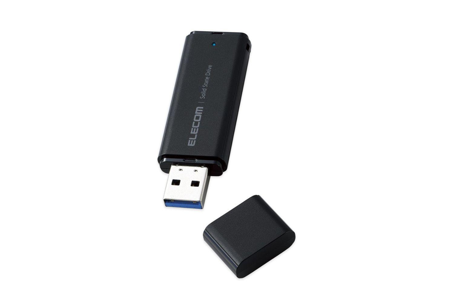 USBサイズのエレコムのSSD。高速転送で値段もコンパクト！【楽天セール
