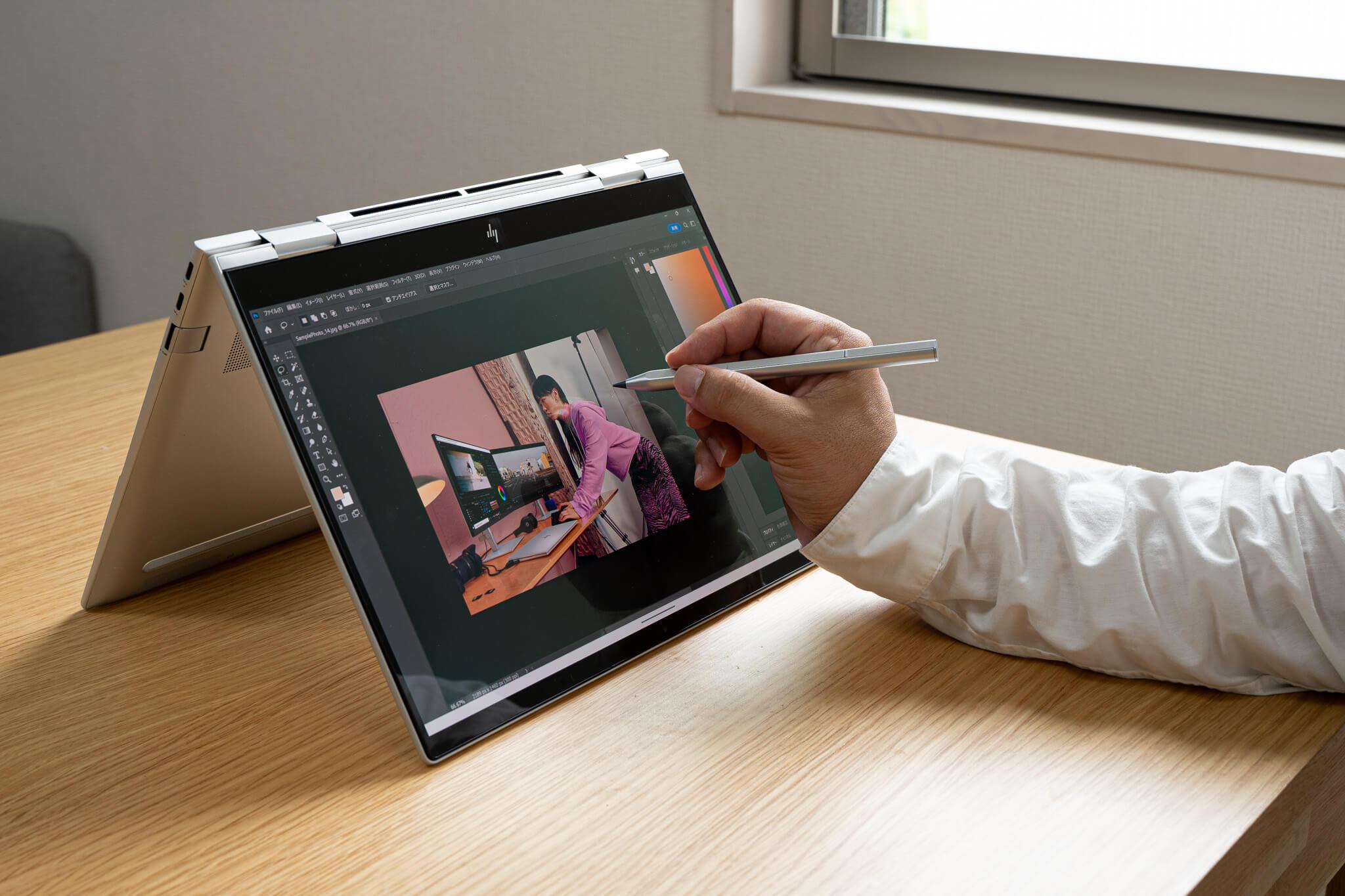 【office付／タブレットモード可能】HP ENVY X360 まさに理想の相棒。ノートPC「HP ENVY x360 13」と1日を過ごし