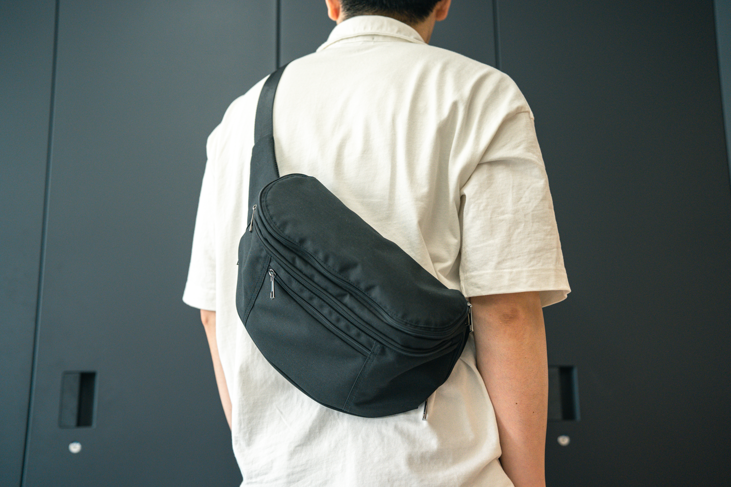 バッグ、使用頻度は極めて少なかったです。 荷物が増えても安心！ ボディバッグからたっぷり容量のバック