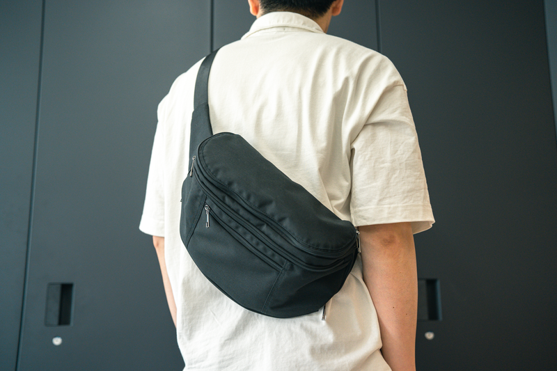 荷物が増えても安心！ ボディバッグからたっぷり容量のバック