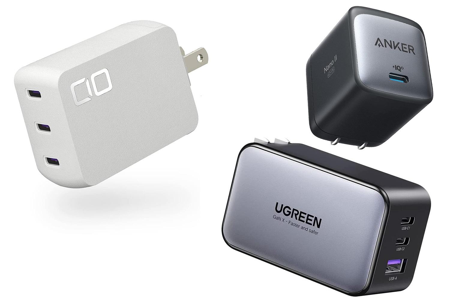 Anker、CIO、 UGREENで急速充電が叶うコンパクト充電器ポート別