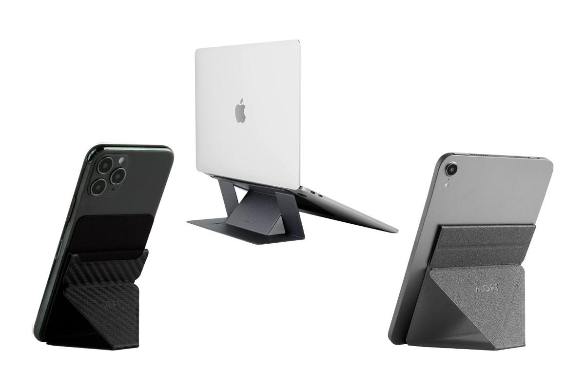 スマホ、タブレット、ノートPCのスタンド良いの無いかな〜って人はMOFT 