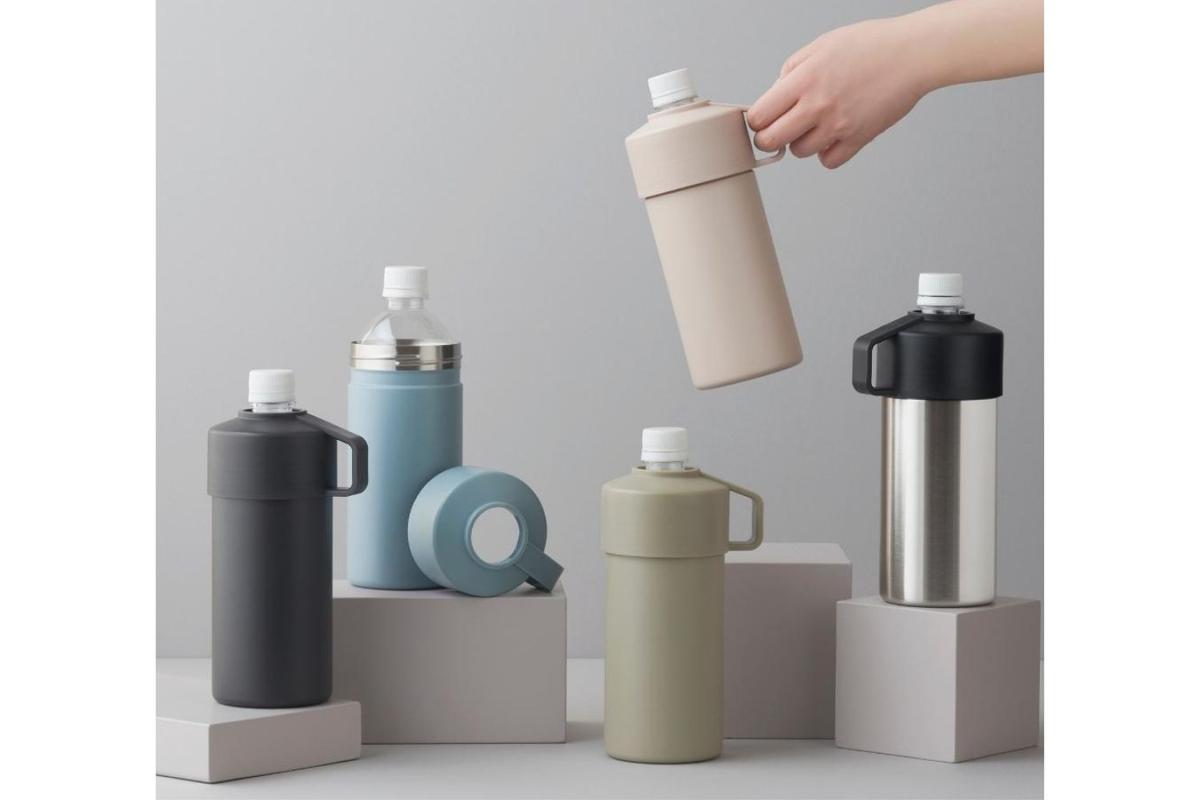 500mlペットボトルをそのまま入れるだけで長時間保冷できるペットボトルホルダー【楽天セール】 ライフハッカー・ジャパン