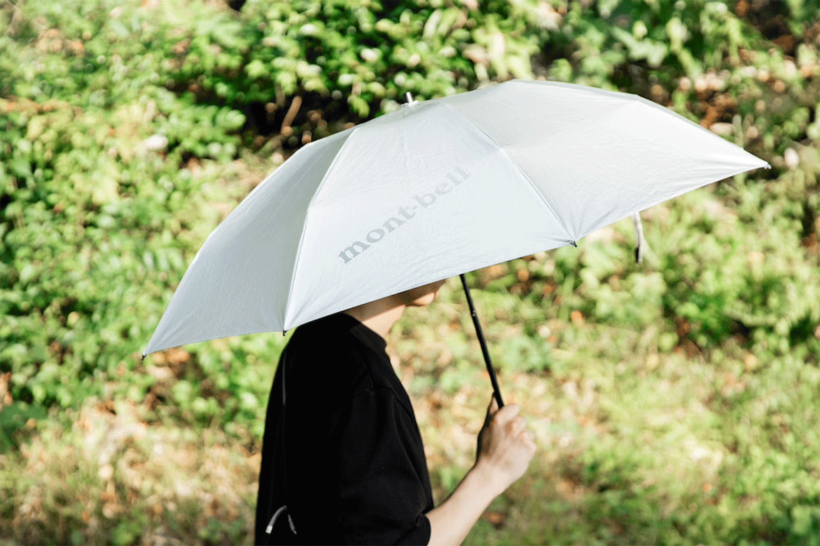無敵の日傘、モンベル「サンブロックアンブレラ」。外での体感温度が