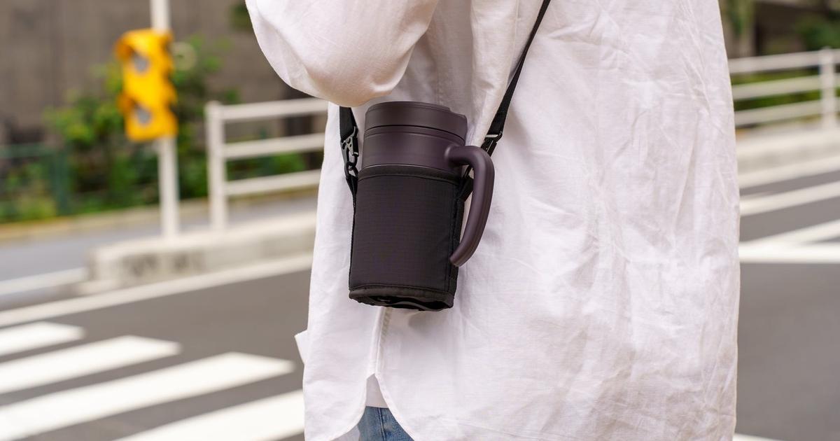 安らぎタイムを携帯。どこでもお茶が淹れられる「ティーホルダー 