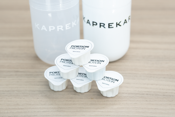 筋トレも捗るかも！ 持ち歩きも使い勝手も抜群な液体濃縮タイプの「KAPREKAR ポーションプロテイン」を試してみた