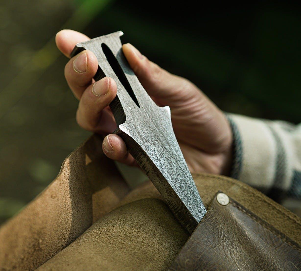 アンティーク金属製ツール クナイ？ 武器？ アンティーク金属製ツール