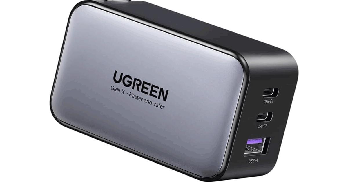 充電器はこれひとつあればOK！合計65Wの高出力で3台同時充電できる