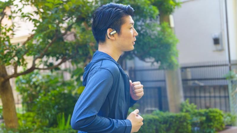 ランニング中も外れる心配ナシ