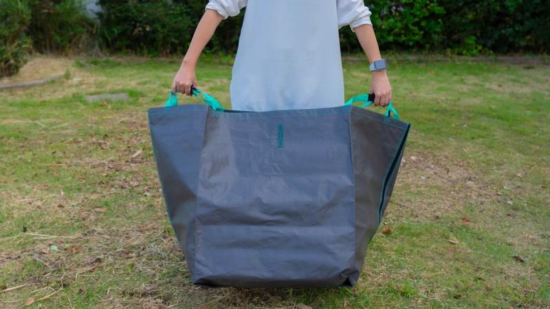 MILESTO「UTILITY PE 3WAYシートバッグ チャコールグレー」