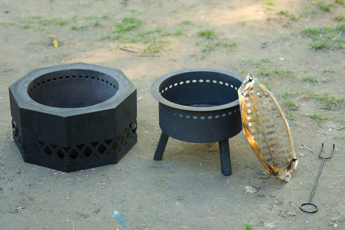 二次燃焼で煙少なく豪快な炎が楽しめる！ 火鉢フォルム×漆黒ボディが