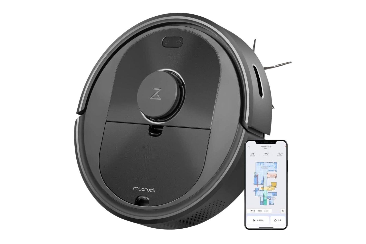 ロボット掃除機 ブラック 新製品】ブラックホールロボット掃除機が【 Makuakeにて目標金額