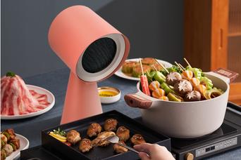大人気の「卓上レンジフード」に新色が3色追加！素敵な色で食卓が華やかに