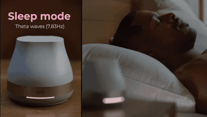 Znie Lite スリープケアデバイス 睡眠サポート安眠 脳波 17aafd3a-212f-4f13-89e5-
