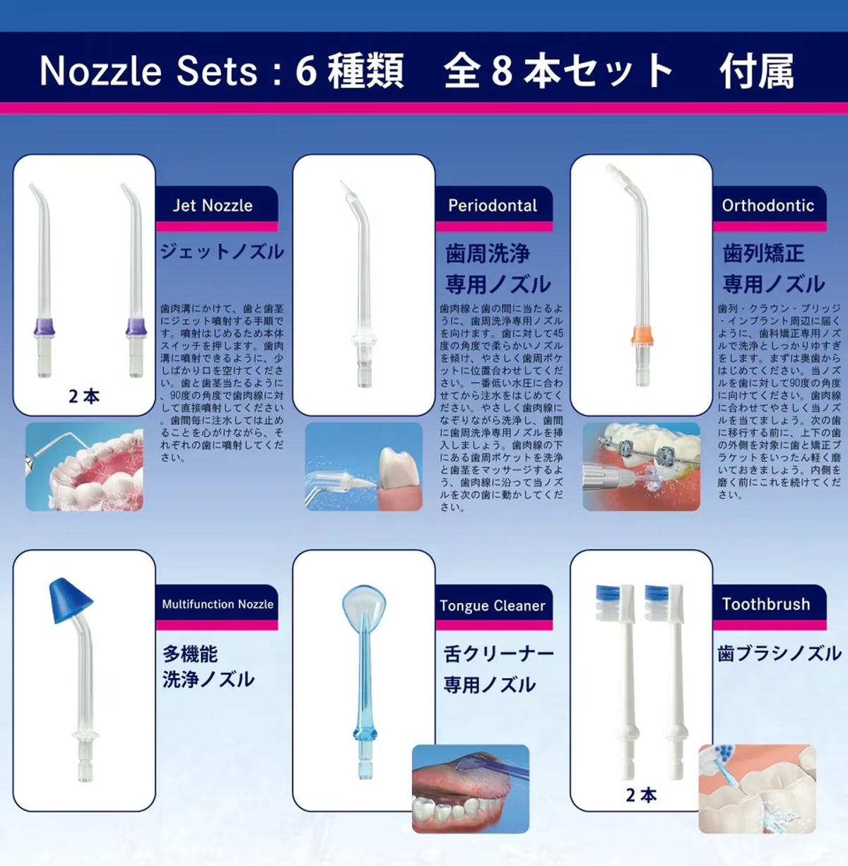 ナノバブルで口腔ケア。自宅で簡単かつ本格的に歯間掃除ができる 