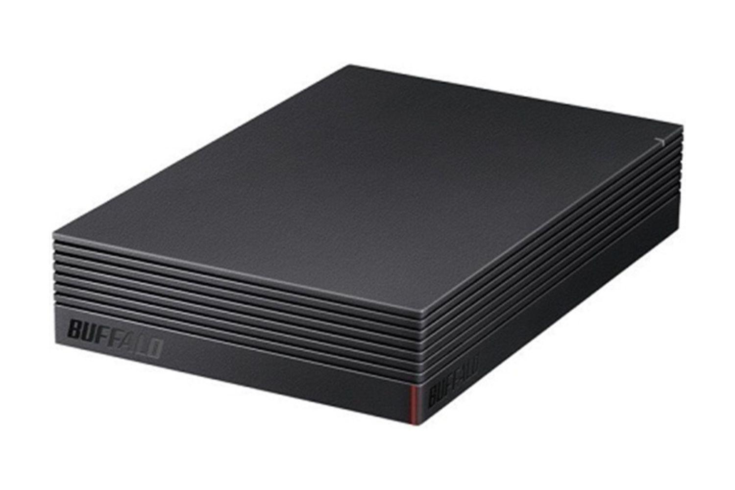 【新品⭐︎未使用】値下げしました！BUFFALO HDD 録画　テレビ 4K対応 BUFFALO 外付けハードディスク 4TB HDD 家電 電化製品 テレビ