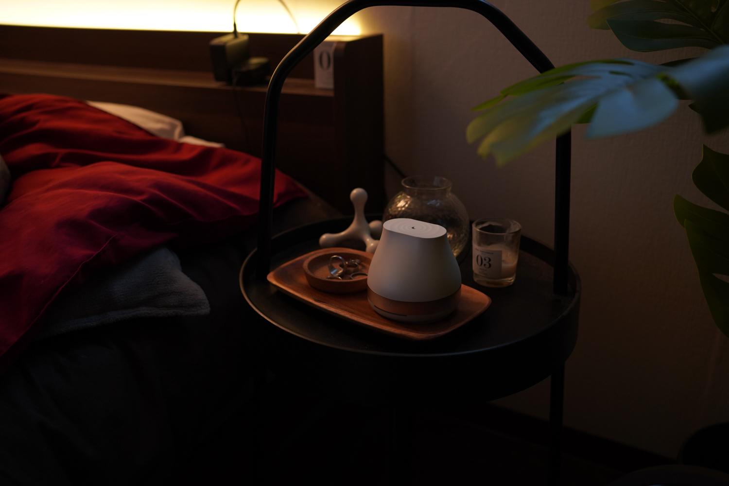 入眠やリラックスしやすい環境を超低周波でサポート！ 脳波の