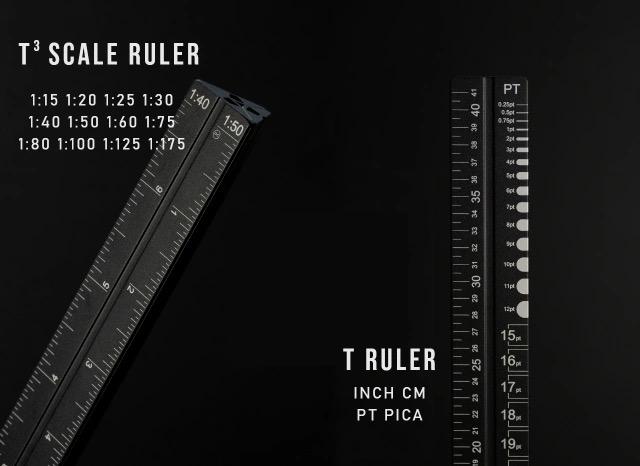 t定規 製図 デザインや製図のプロは必見のスタイリッシュ定規が登場 12