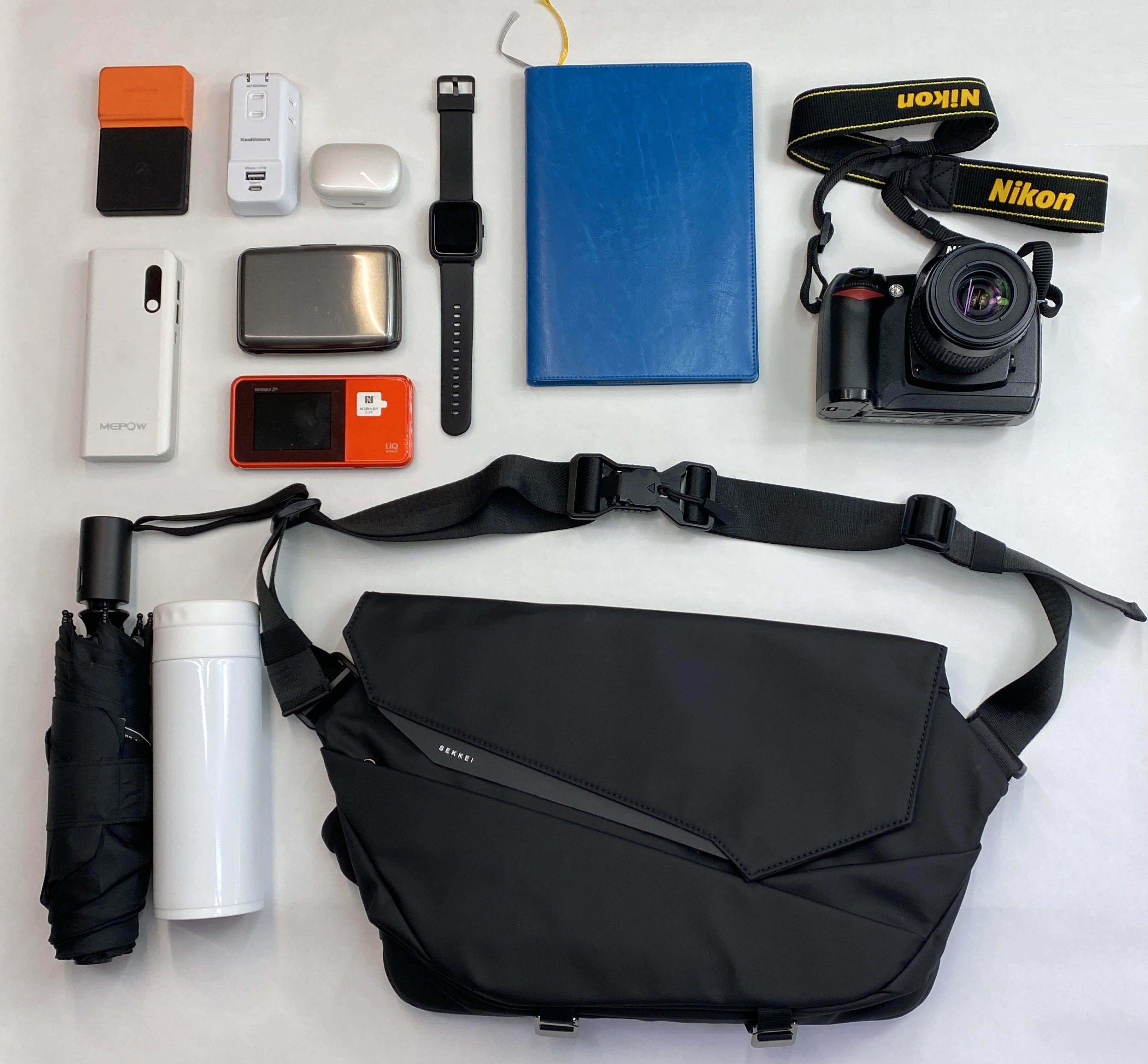 バッグ SEKKEI  MX-sling 拡張するスリングバッグ SEKKEI シリーズの最新作 MX-sling が