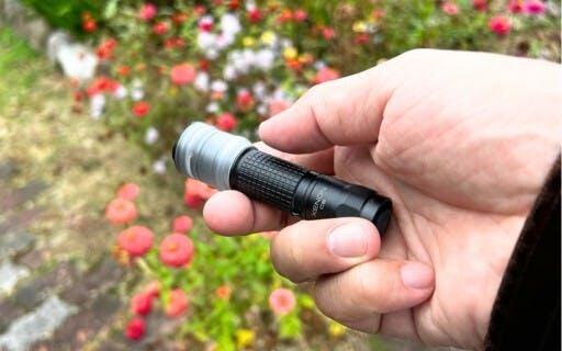 200m先も明るく照らすビーム搭載。ミニサイズなのにパワフルな