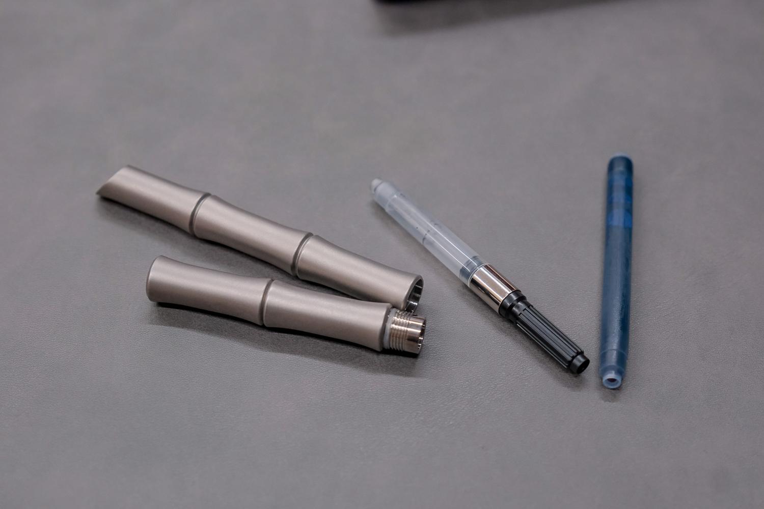 美しいデザインにうっとり。アルミ・チタン・銅から選べる竹モチーフの