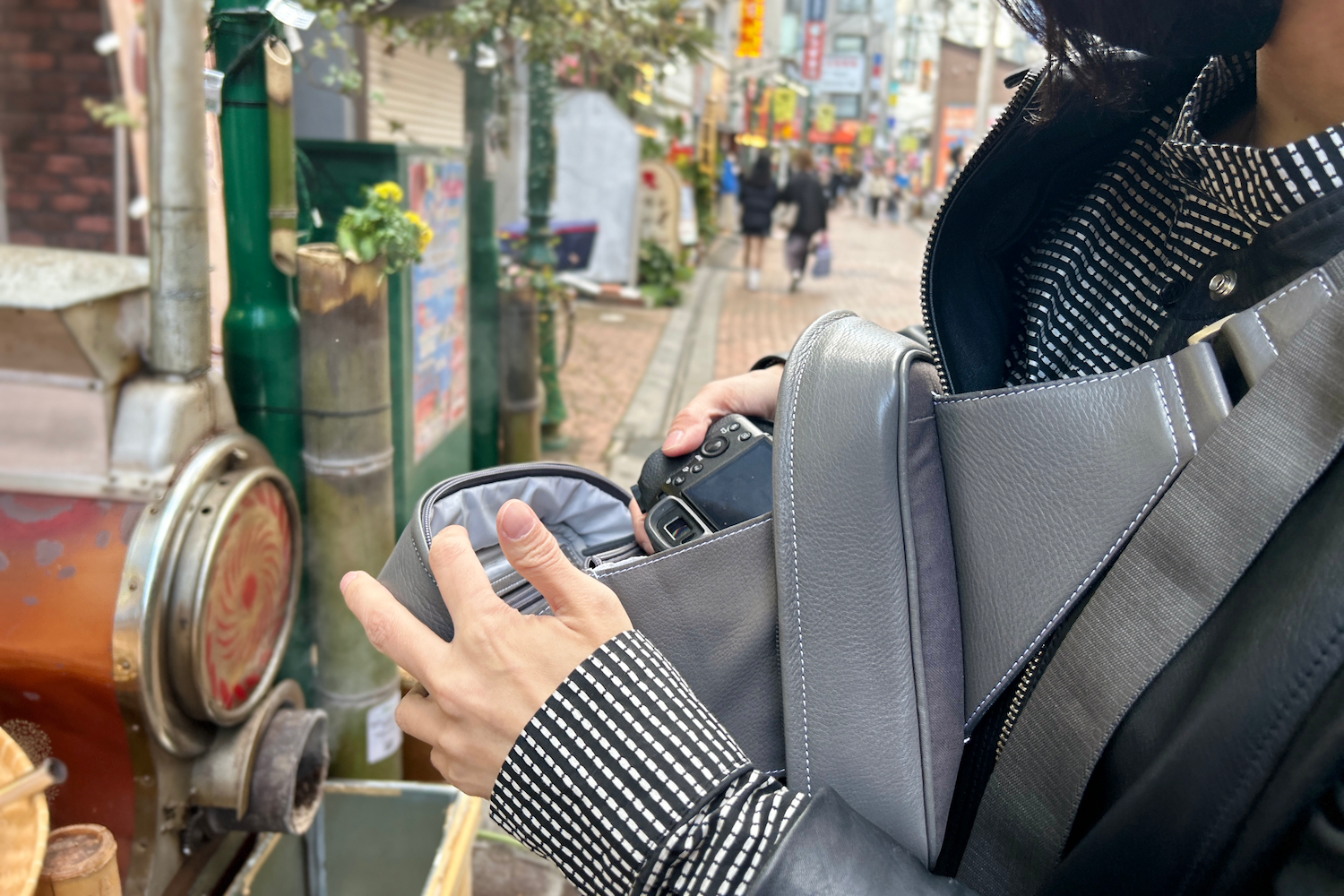 ガッツリ入るのにスタイリッシュ。「身につけたくなる」シティー