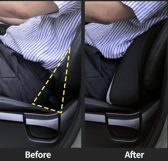 長距離ドライブの強い味方。デスクチェアにも使える調整しやすい