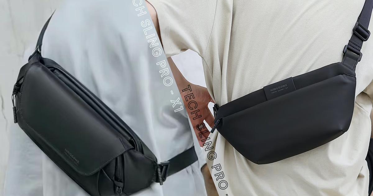 ちょっとした荷物にピッタリ。身軽な移動におススメなスリングバッグ