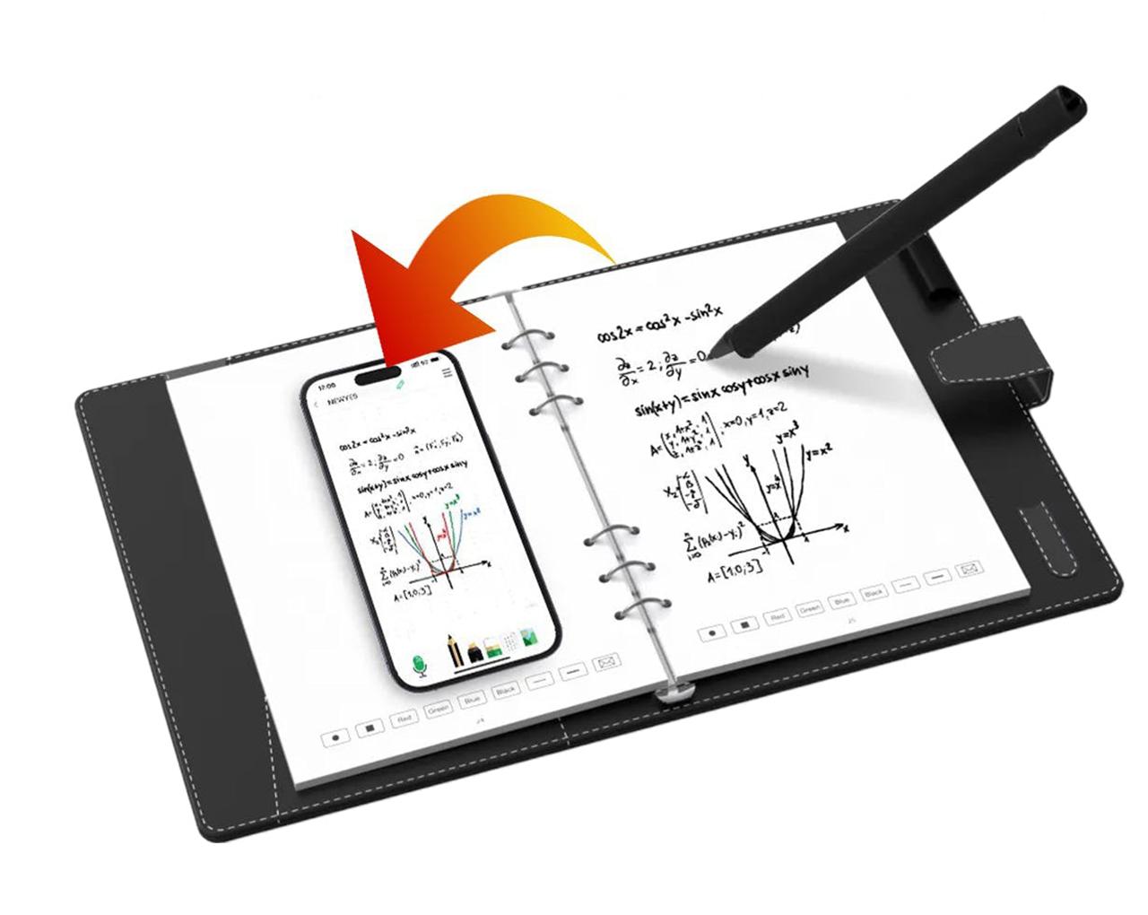 アナログとデジタルの良いとこどり。手書きメモをスマホに保存できる