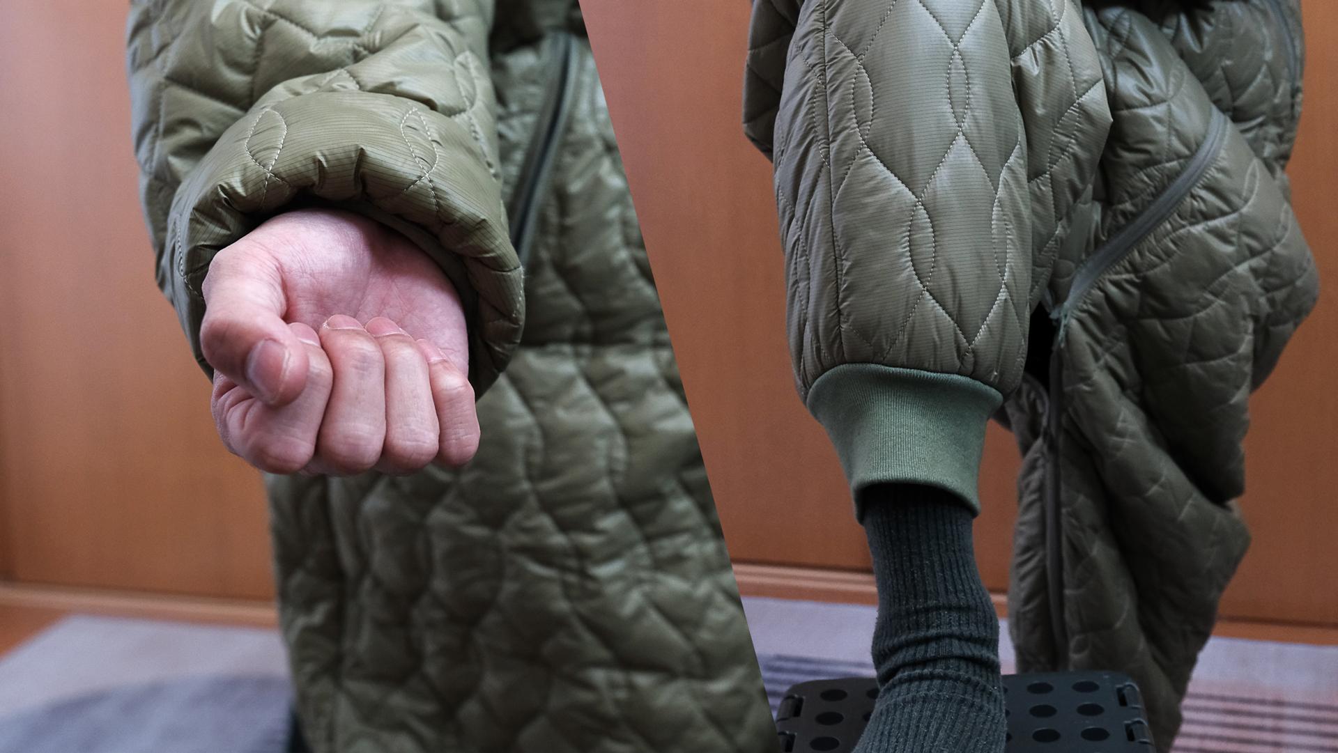 自宅利用もオススメ！ 宇宙服素材エアロゲル搭載の薄くて軽い着る寝袋