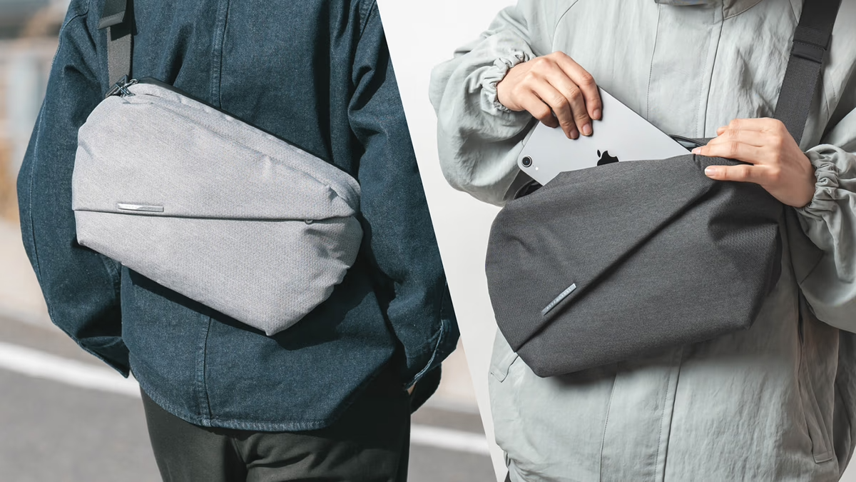 [美品] NIID Radiant R0+ PRO sling bag 11インチまでOK！上品なファブリックで高級感漂うスリングバッグ