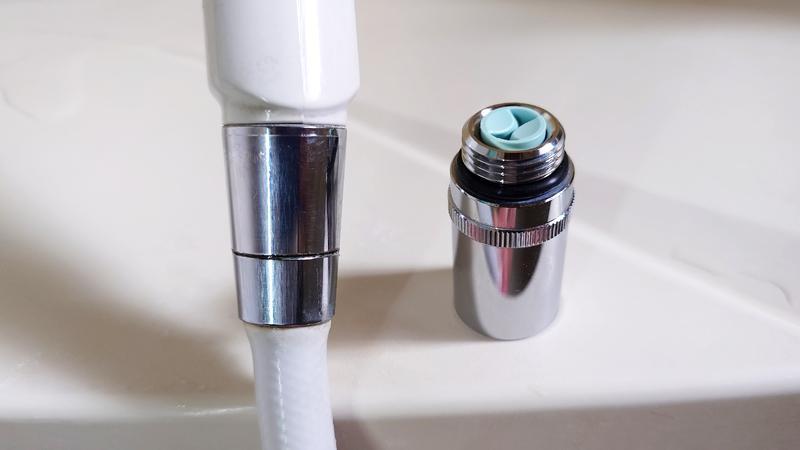 汚れ落ちレベルがアップ！ 洗濯機やシャワーヘッドに簡単装着