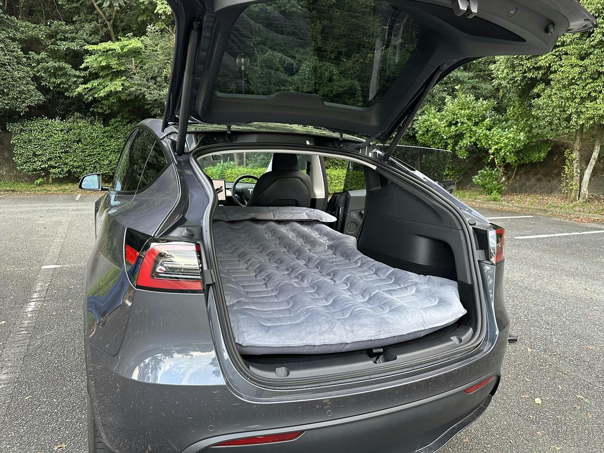 テスラ専用 SUPER LINER フロアマット 全天候型カーゴライナー リア 