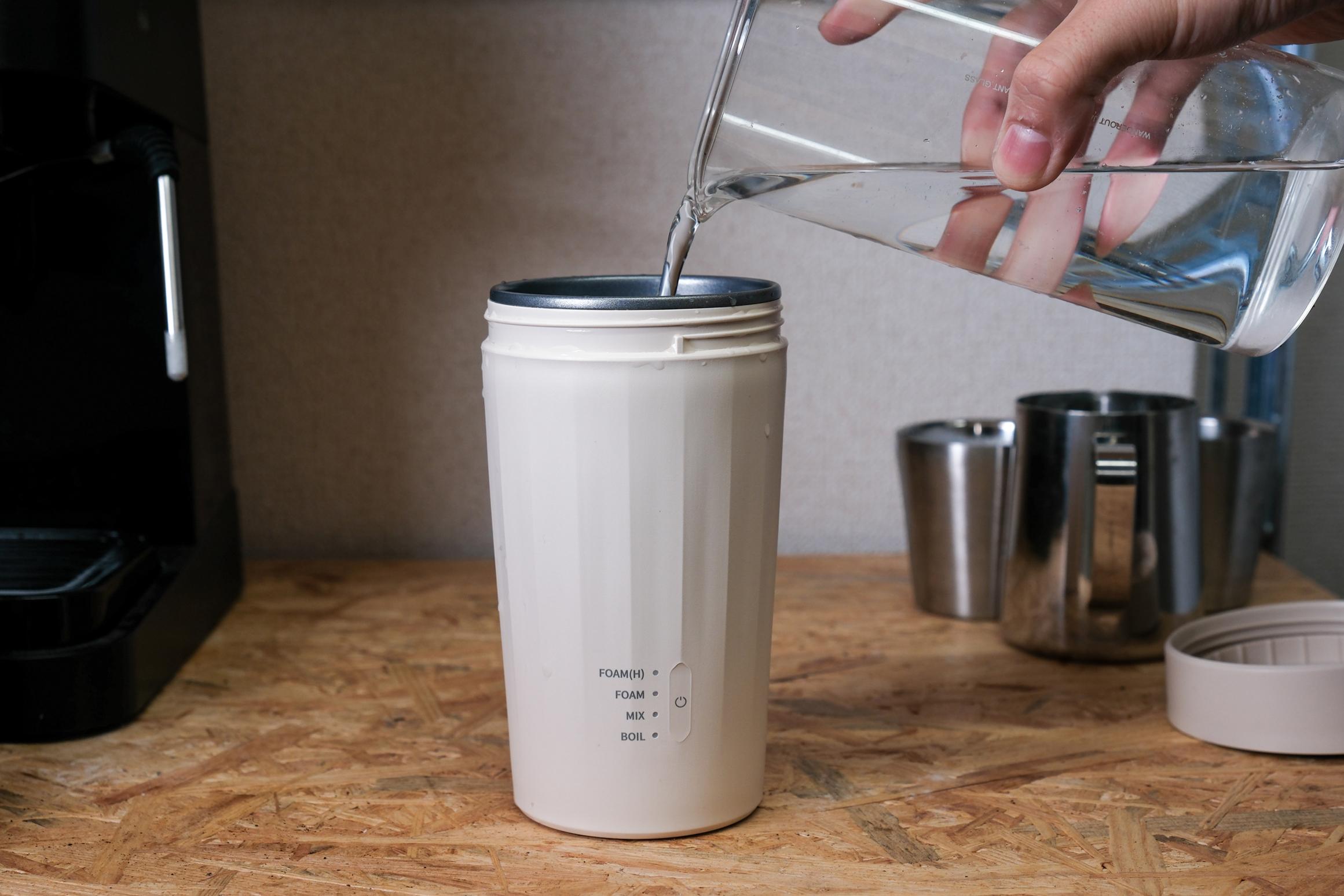 コーヒー好きなら一見の価値アリ！ ふわふわフォームミルクが手軽に