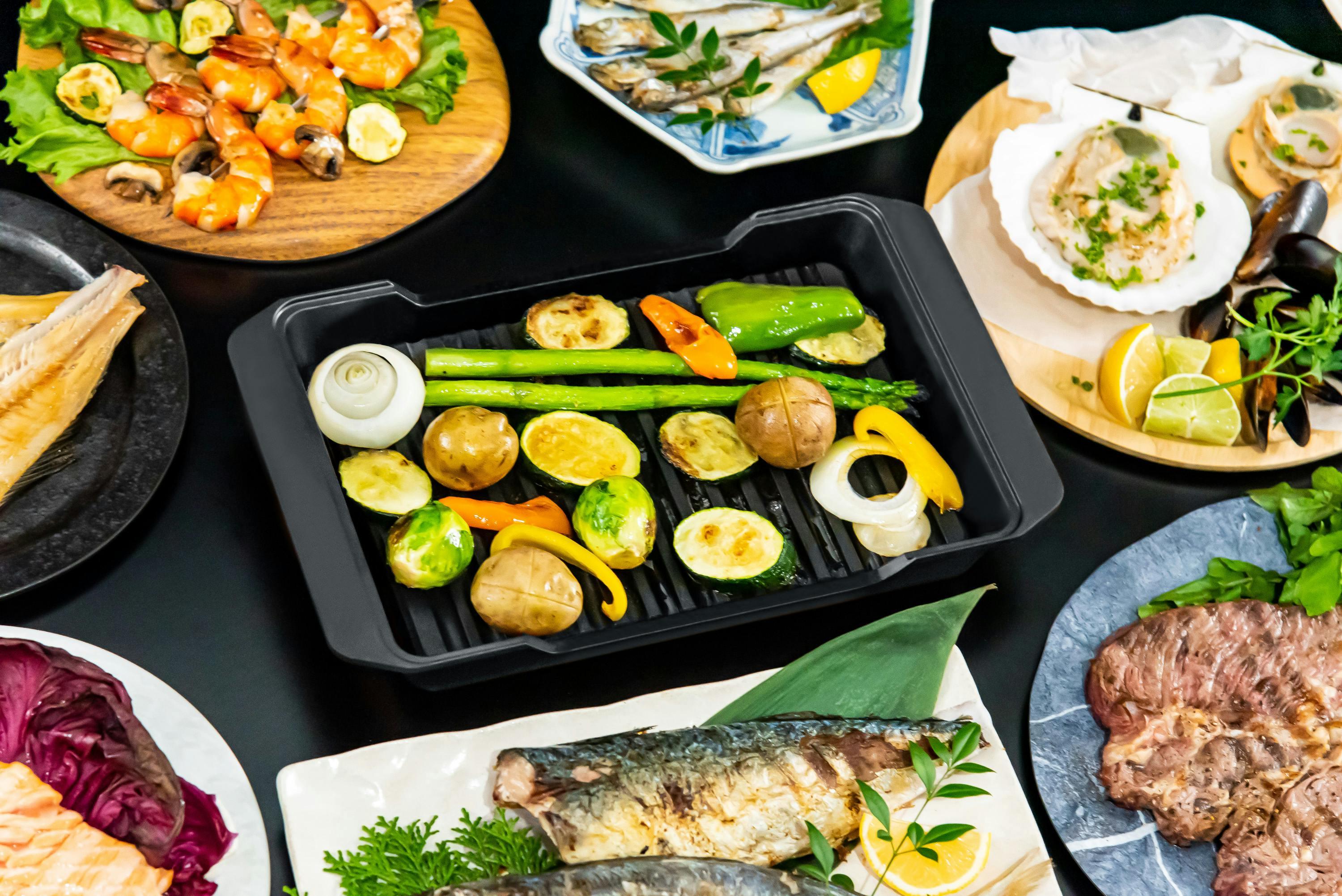Chosfox Vero75 + カーボンプレート　訳あり おうちのコンロで炭火焼を再現！ お肉やお魚をもっとおいしくできる