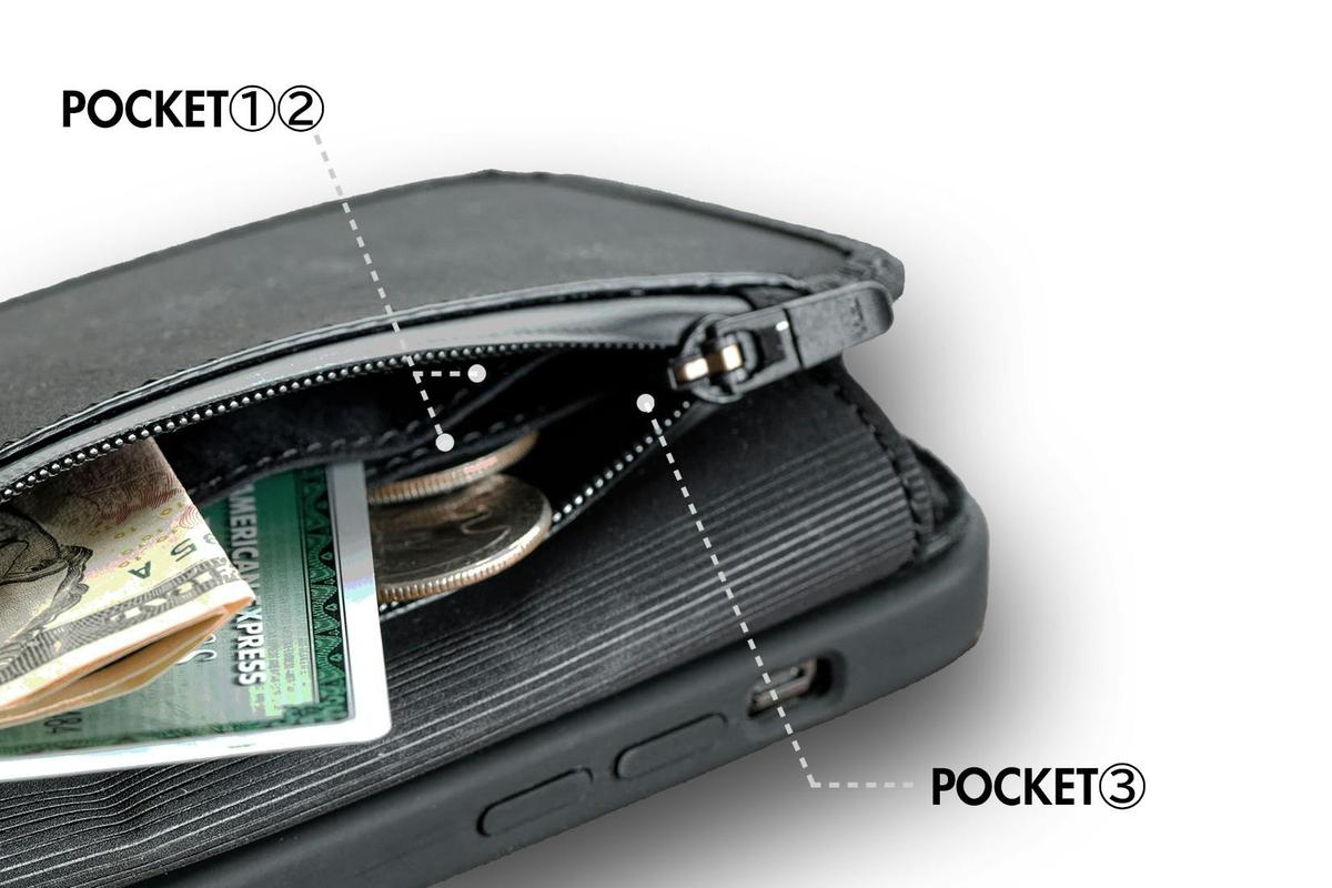 iPhoneだけのお出かけに便利かも。MagSafe対応で手軽に脱着できるミニウォレット搭載スマホケース「Wrapup」の先行販売が終了間近 |  ライフハッカー・ジャパン