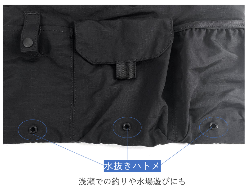 今年の夏のアウトドアに大活躍の予感しかない。涼しく収納力を拡張する