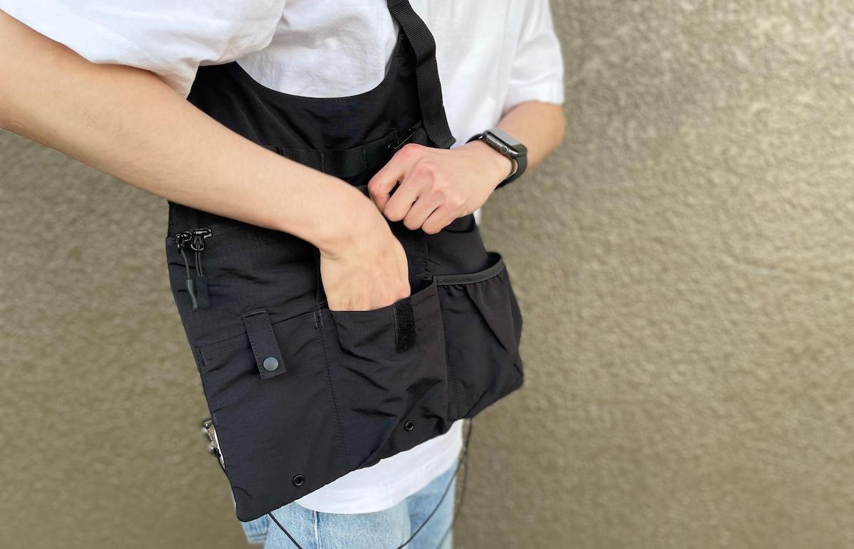 今年の夏のアウトドアに大活躍の予感しかない。涼しく収納力を拡張する