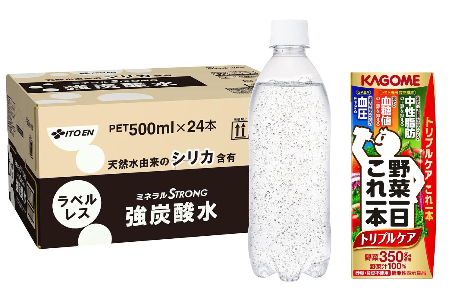 炭酸水1本52円から！Amazonスマイルセールでお得な炭酸水・お茶・野菜ジュース・ノンアルはこれ | ライフハッカー・ジャパン