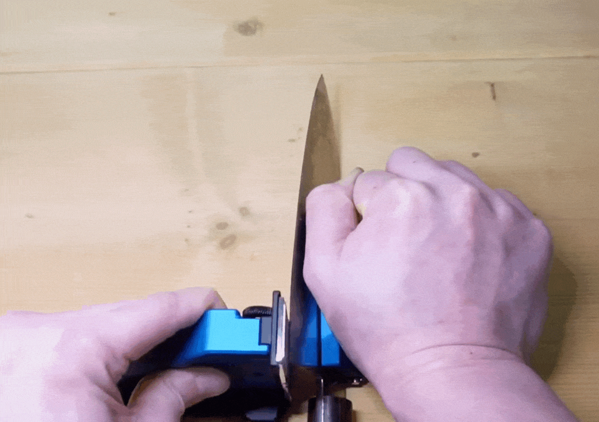 Amazon.co.jp: EDGBLACK Knife Sharpener Flex 片刃も砥げる